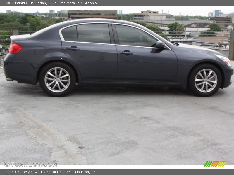 Blue Slate Metallic / Graphite 2008 Infiniti G 35 Sedan