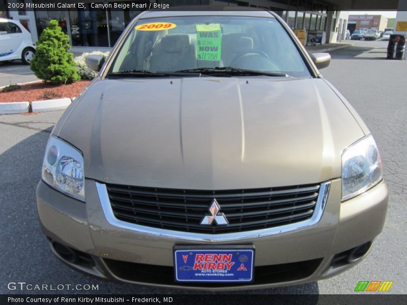 Canyon Beige Pearl / Beige 2009 Mitsubishi Galant ES