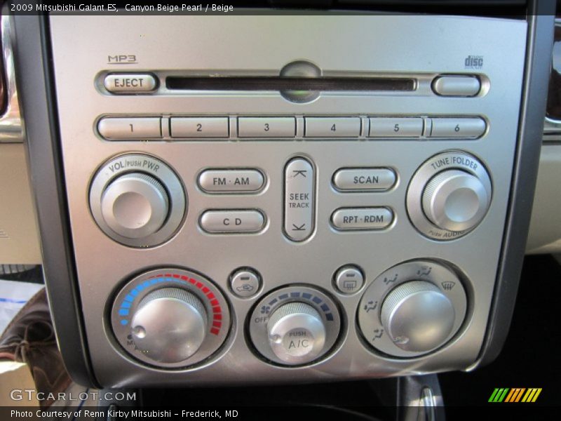Canyon Beige Pearl / Beige 2009 Mitsubishi Galant ES