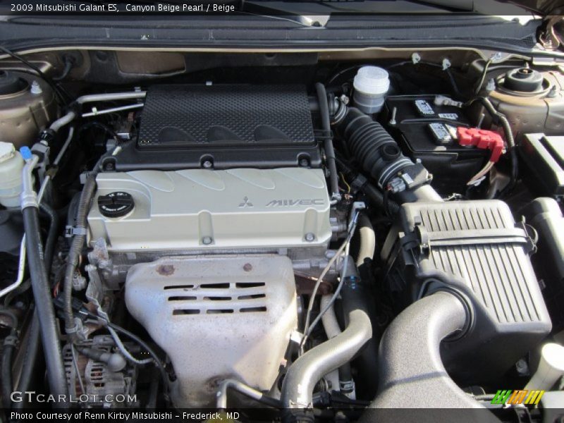 Canyon Beige Pearl / Beige 2009 Mitsubishi Galant ES