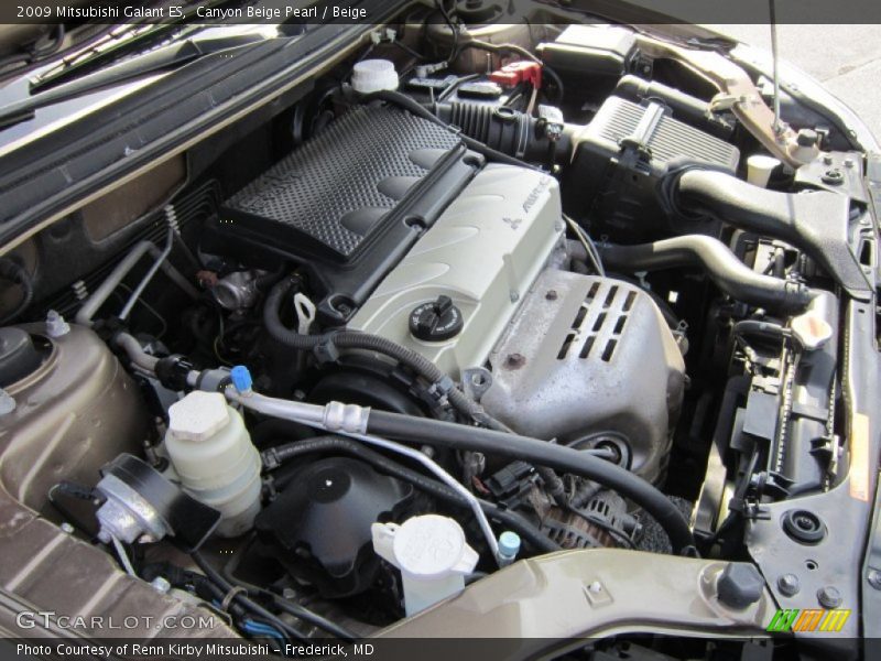 Canyon Beige Pearl / Beige 2009 Mitsubishi Galant ES
