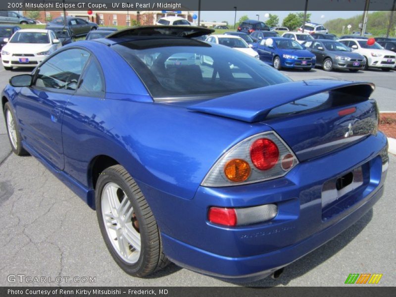 UV Blue Pearl / Midnight 2005 Mitsubishi Eclipse GT Coupe