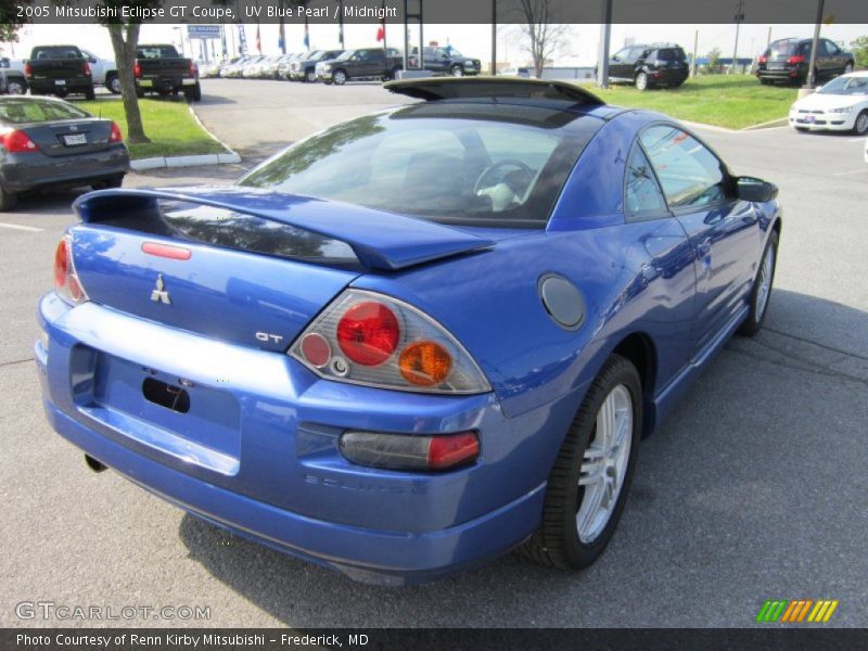 UV Blue Pearl / Midnight 2005 Mitsubishi Eclipse GT Coupe