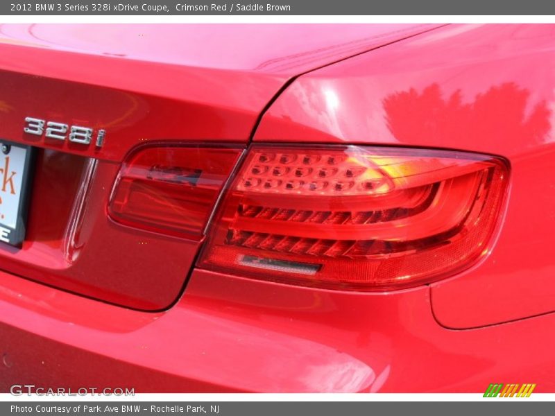 Crimson Red / Saddle Brown 2012 BMW 3 Series 328i xDrive Coupe