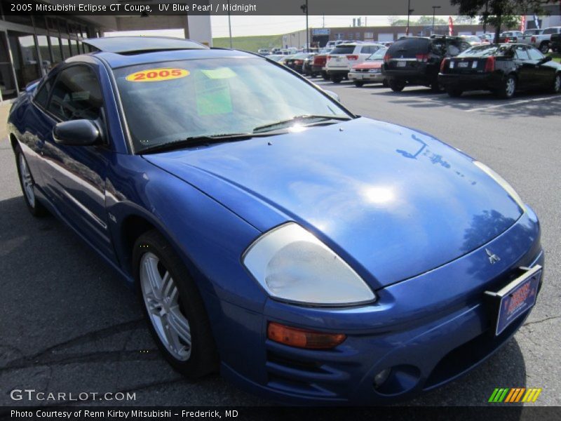 UV Blue Pearl / Midnight 2005 Mitsubishi Eclipse GT Coupe