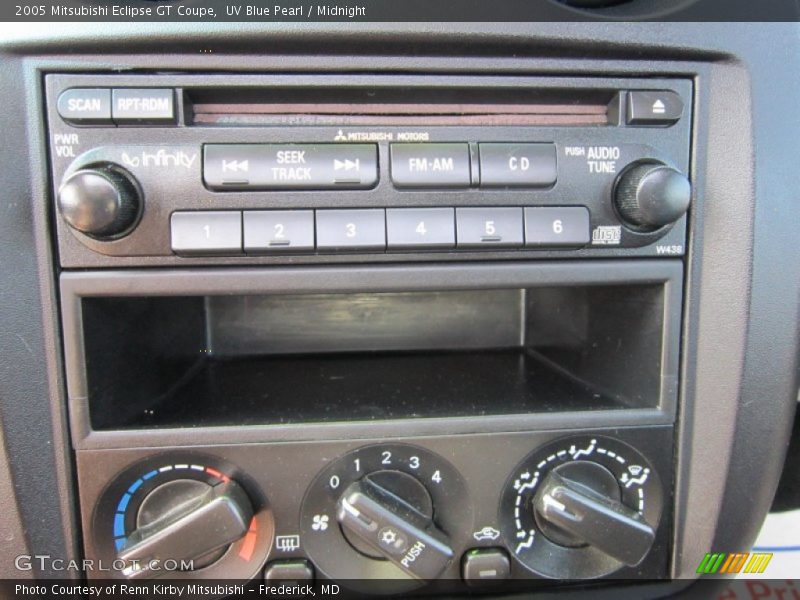 Audio System of 2005 Eclipse GT Coupe