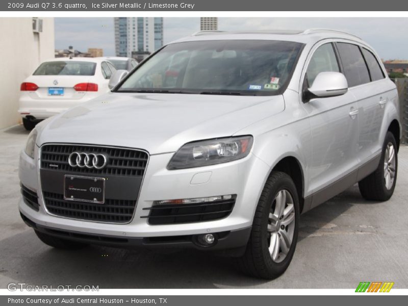 Ice Silver Metallic / Limestone Grey 2009 Audi Q7 3.6 quattro