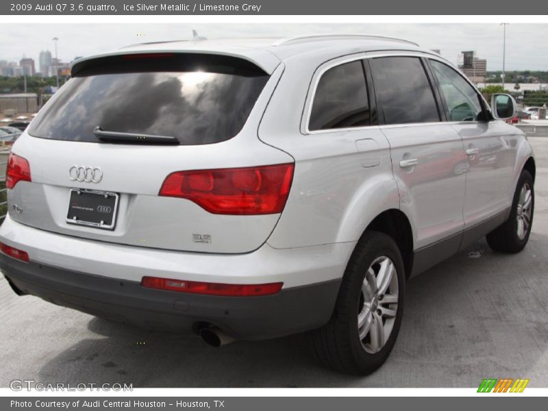 Ice Silver Metallic / Limestone Grey 2009 Audi Q7 3.6 quattro