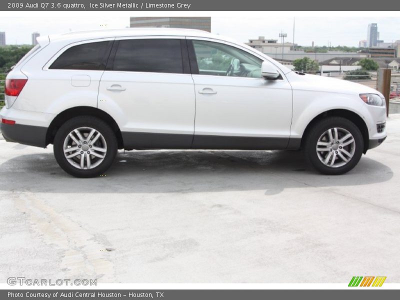 Ice Silver Metallic / Limestone Grey 2009 Audi Q7 3.6 quattro