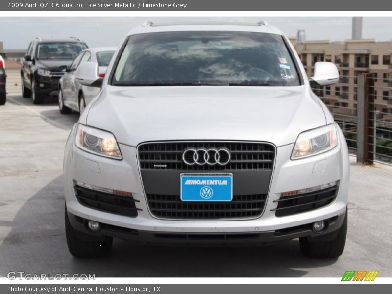 Ice Silver Metallic / Limestone Grey 2009 Audi Q7 3.6 quattro