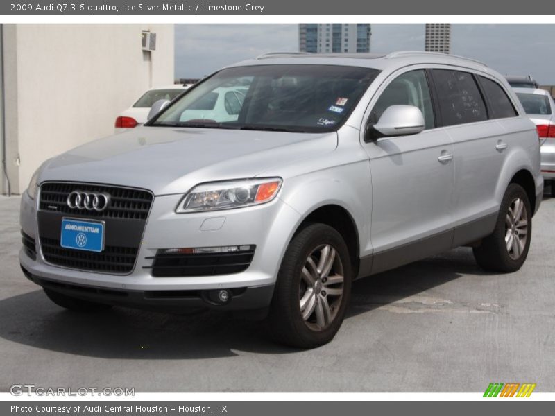 Ice Silver Metallic / Limestone Grey 2009 Audi Q7 3.6 quattro
