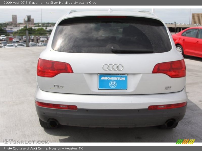 Ice Silver Metallic / Limestone Grey 2009 Audi Q7 3.6 quattro