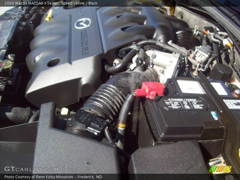  2003 MAZDA6 s Sedan Engine - 3.0 Liter DOHC 24 Valve V6
