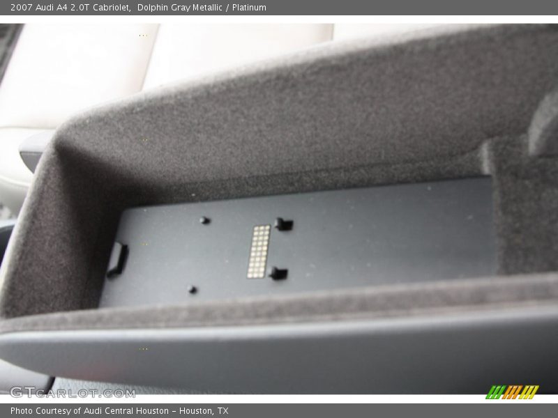 Dolphin Gray Metallic / Platinum 2007 Audi A4 2.0T Cabriolet
