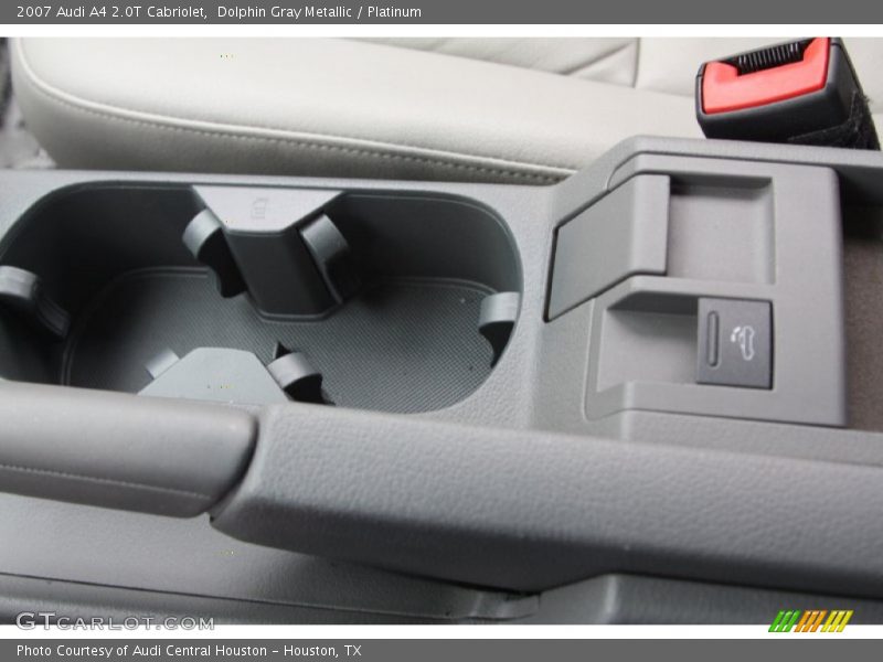 Dolphin Gray Metallic / Platinum 2007 Audi A4 2.0T Cabriolet