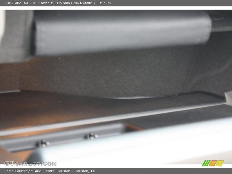 Dolphin Gray Metallic / Platinum 2007 Audi A4 2.0T Cabriolet