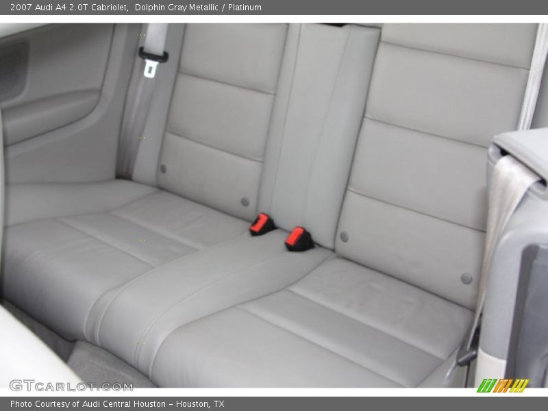 Dolphin Gray Metallic / Platinum 2007 Audi A4 2.0T Cabriolet