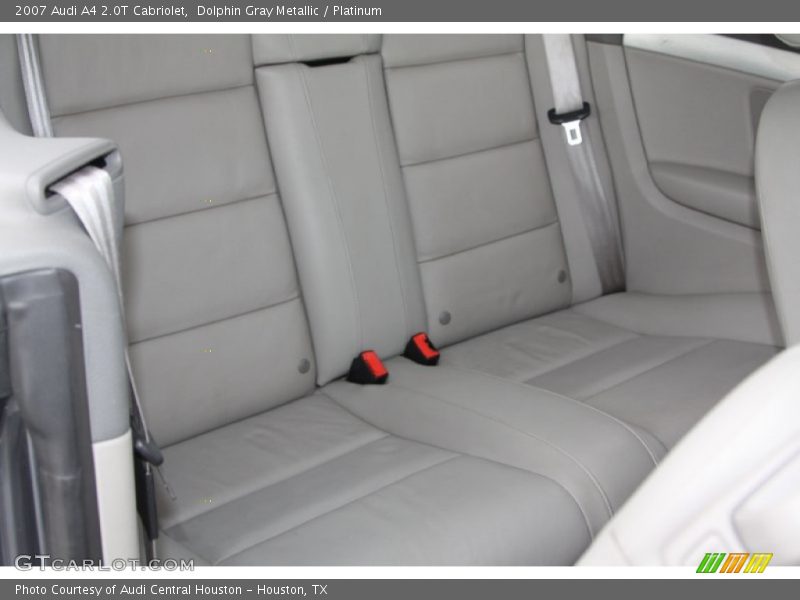 Dolphin Gray Metallic / Platinum 2007 Audi A4 2.0T Cabriolet