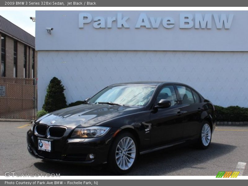 Jet Black / Black 2009 BMW 3 Series 328xi Sedan