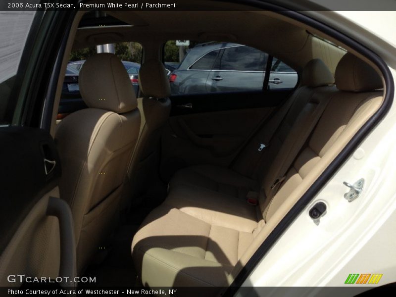 Premium White Pearl / Parchment 2006 Acura TSX Sedan