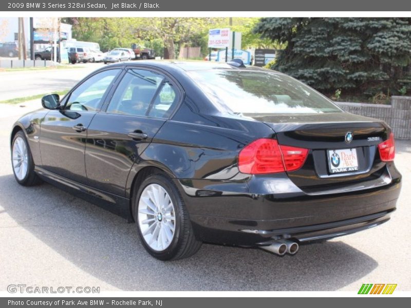 Jet Black / Black 2009 BMW 3 Series 328xi Sedan