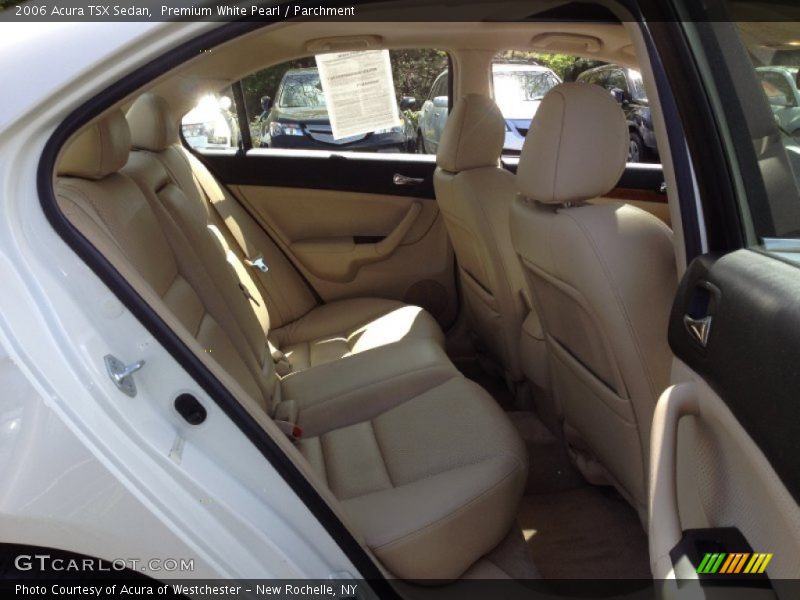 Premium White Pearl / Parchment 2006 Acura TSX Sedan