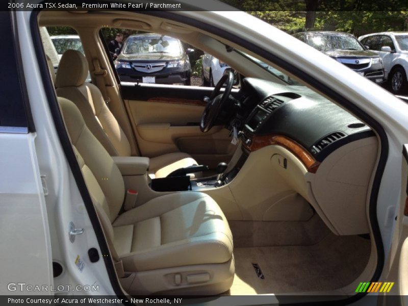 Premium White Pearl / Parchment 2006 Acura TSX Sedan