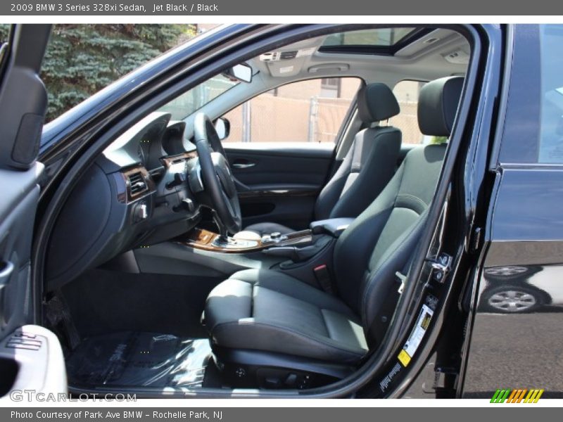 Jet Black / Black 2009 BMW 3 Series 328xi Sedan