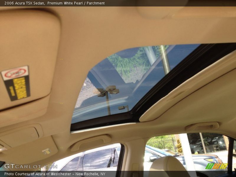 Premium White Pearl / Parchment 2006 Acura TSX Sedan