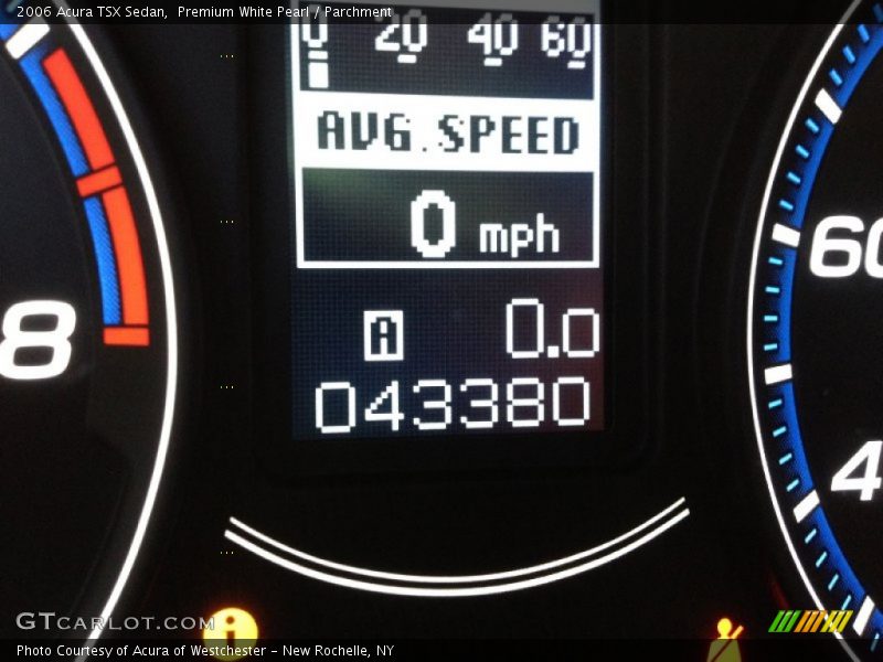 Premium White Pearl / Parchment 2006 Acura TSX Sedan