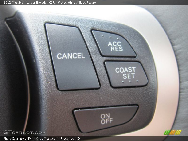 Controls of 2012 Lancer Evolution GSR