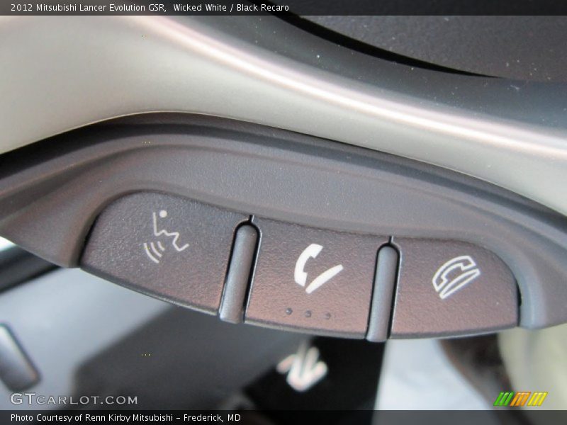 Controls of 2012 Lancer Evolution GSR