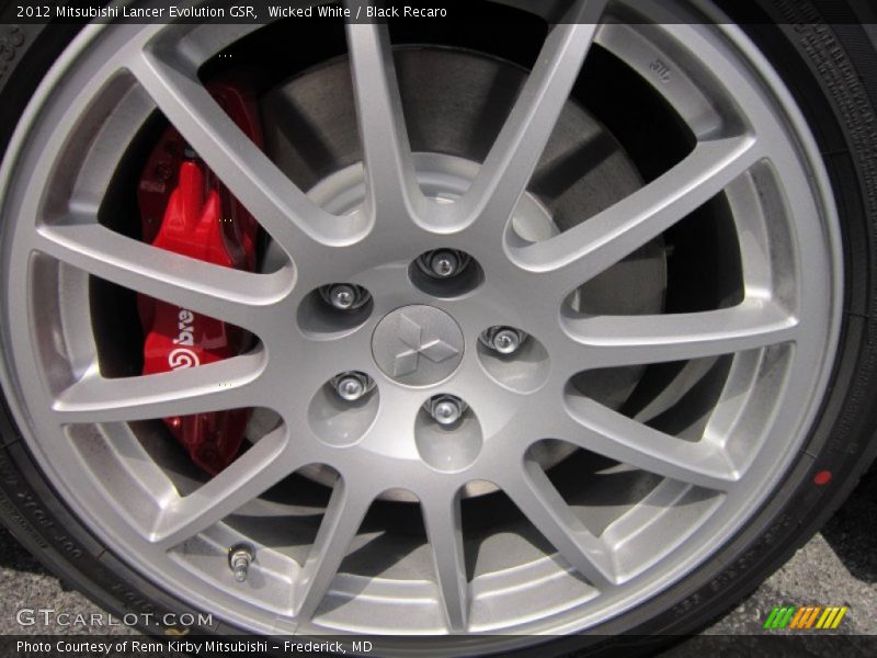  2012 Lancer Evolution GSR Wheel