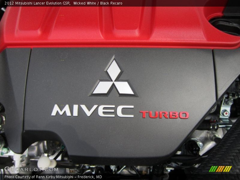 2012 Lancer Evolution GSR Engine - 2.0 Liter Turbocharged DOHC 16-Valve MIVEC 4 Cylinder