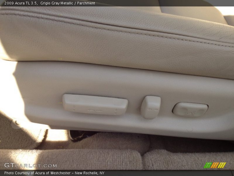 Grigio Gray Metallic / Parchment 2009 Acura TL 3.5