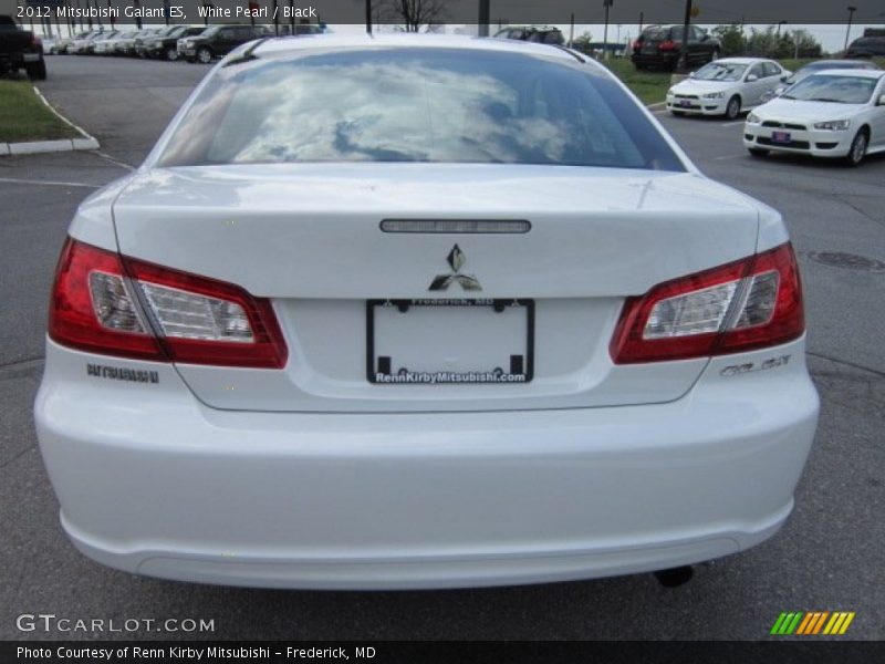 White Pearl / Black 2012 Mitsubishi Galant ES