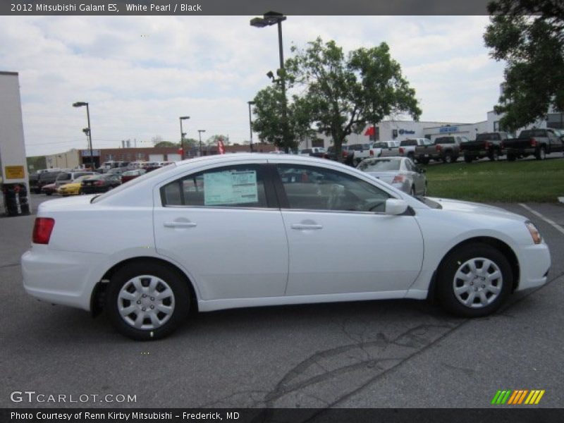White Pearl / Black 2012 Mitsubishi Galant ES