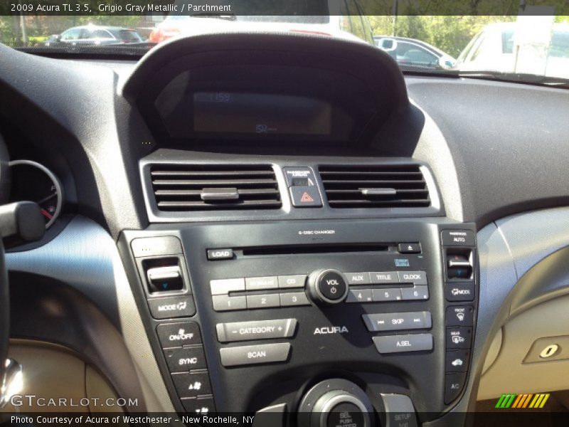 Grigio Gray Metallic / Parchment 2009 Acura TL 3.5