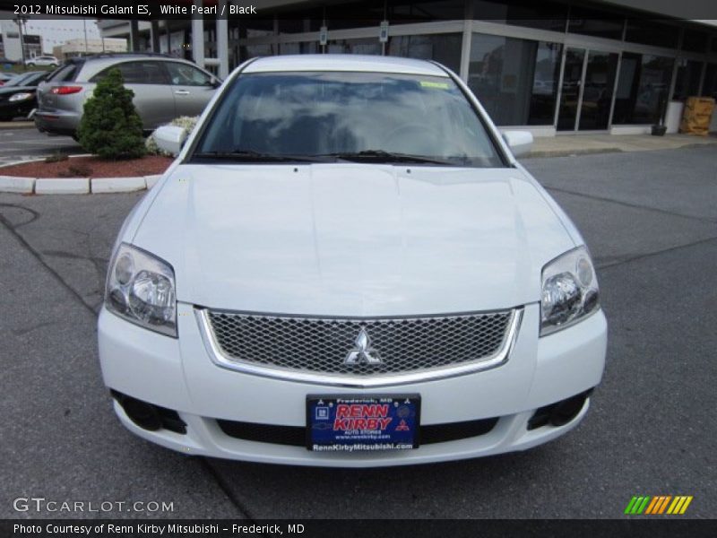 White Pearl / Black 2012 Mitsubishi Galant ES
