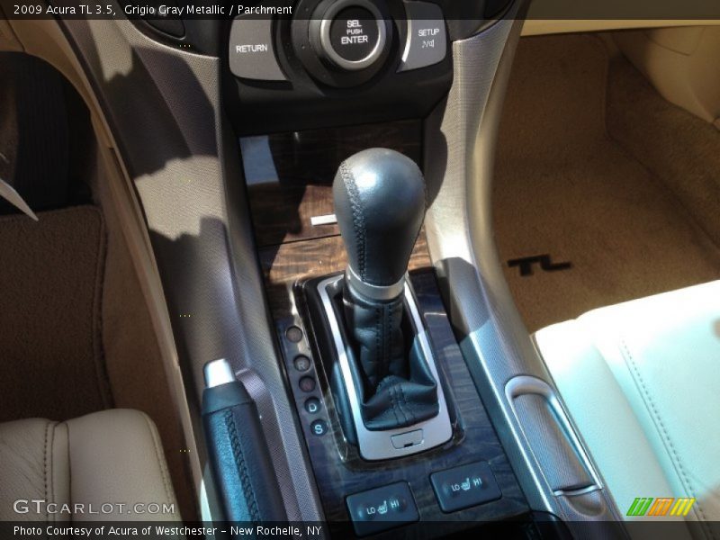 Grigio Gray Metallic / Parchment 2009 Acura TL 3.5