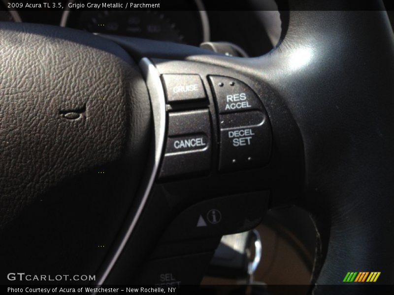 Grigio Gray Metallic / Parchment 2009 Acura TL 3.5