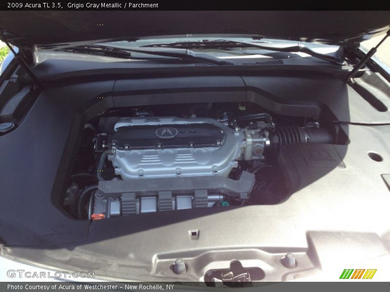Grigio Gray Metallic / Parchment 2009 Acura TL 3.5