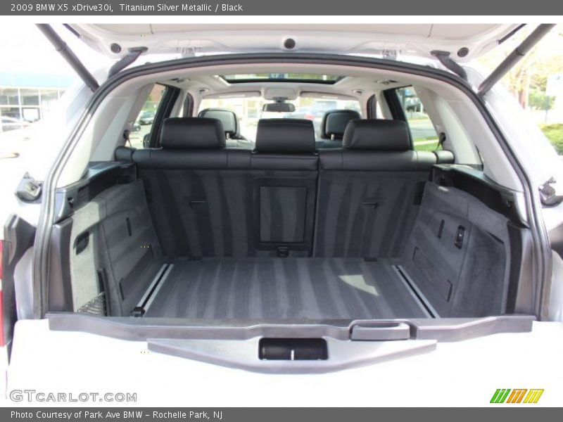 Titanium Silver Metallic / Black 2009 BMW X5 xDrive30i