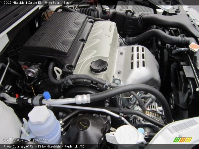White Pearl / Black 2012 Mitsubishi Galant ES