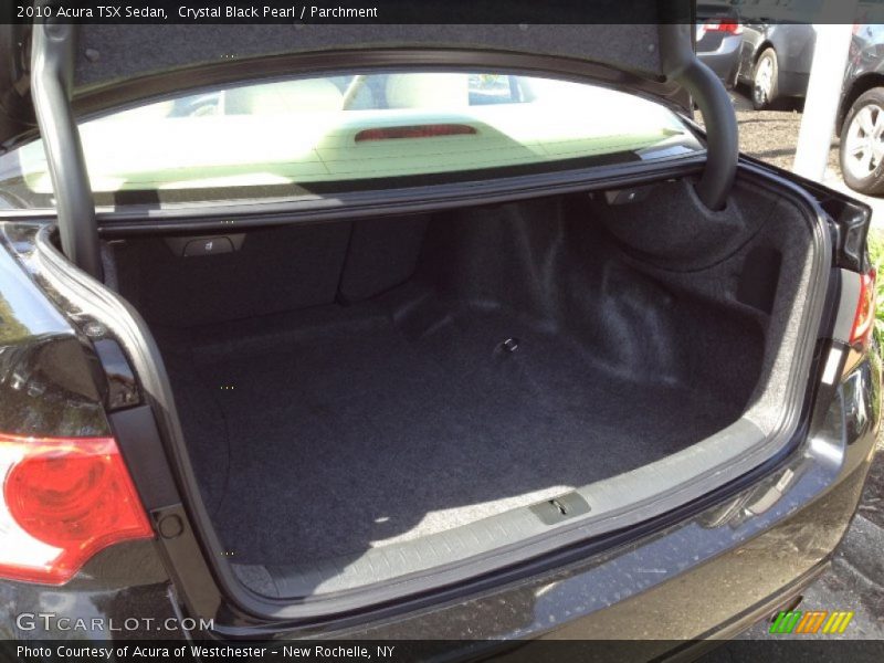 Crystal Black Pearl / Parchment 2010 Acura TSX Sedan