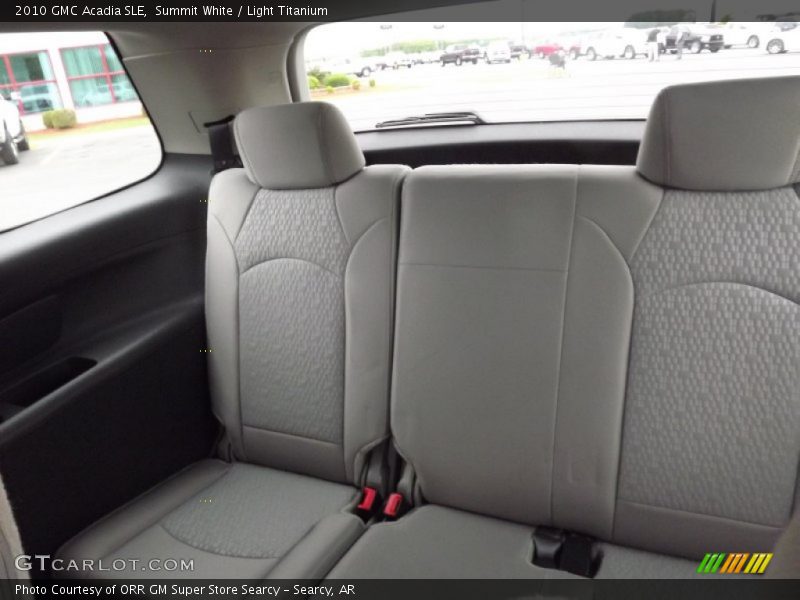Summit White / Light Titanium 2010 GMC Acadia SLE