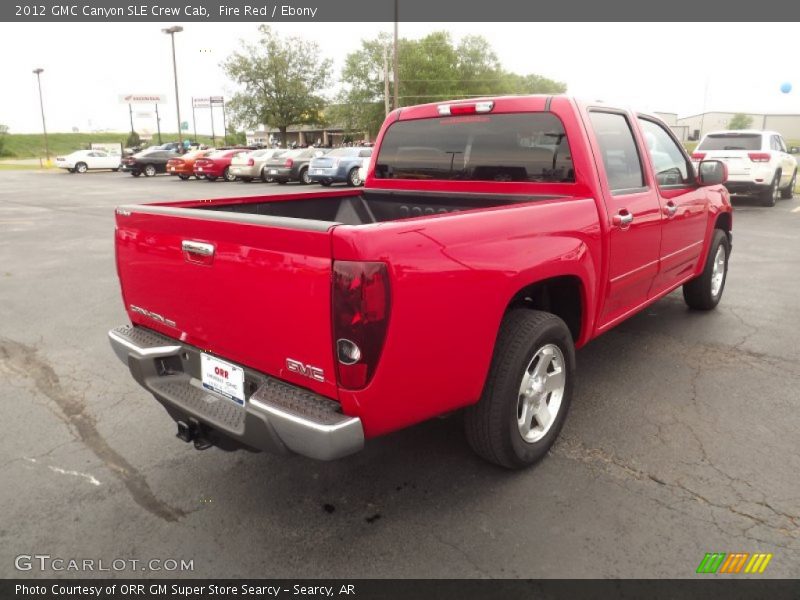 Fire Red / Ebony 2012 GMC Canyon SLE Crew Cab