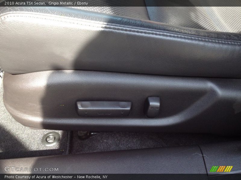 Grigio Metallic / Ebony 2010 Acura TSX Sedan