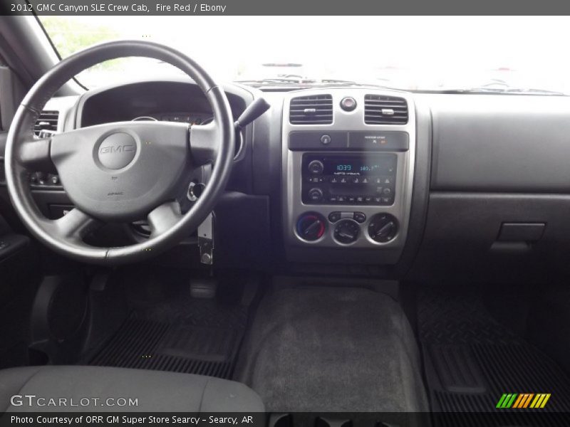 Fire Red / Ebony 2012 GMC Canyon SLE Crew Cab