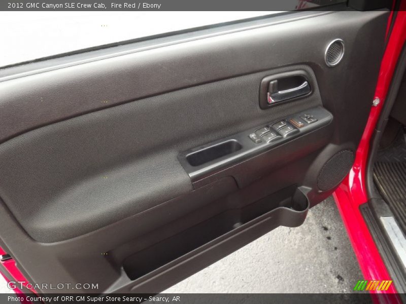 Fire Red / Ebony 2012 GMC Canyon SLE Crew Cab